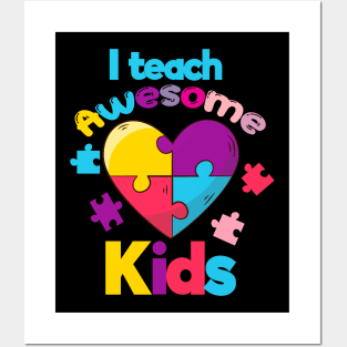 I teach Awesome Kids Posters and Art